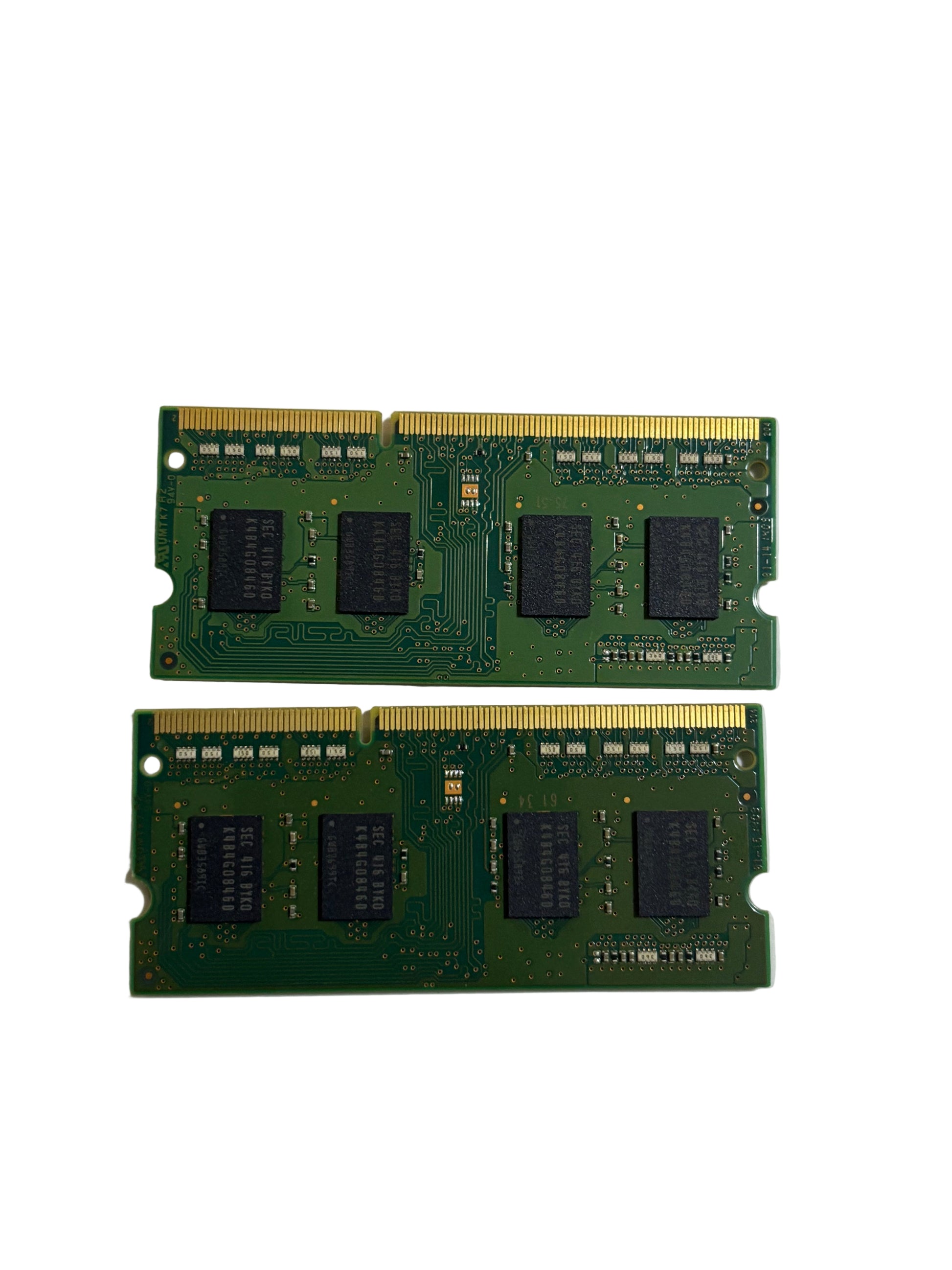 Samsung 8GB 2x4GB  DDR3L 1Rx8 PC3L-12800S-11-12-B4 Laptop memory modules M471B5173DB0-YK0 RAM