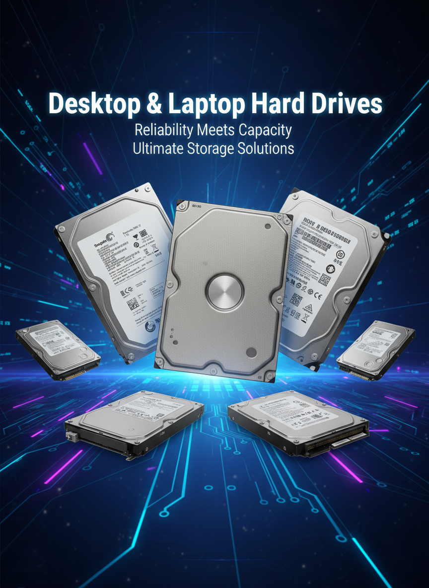 Desktop & Laptop Hard Drives