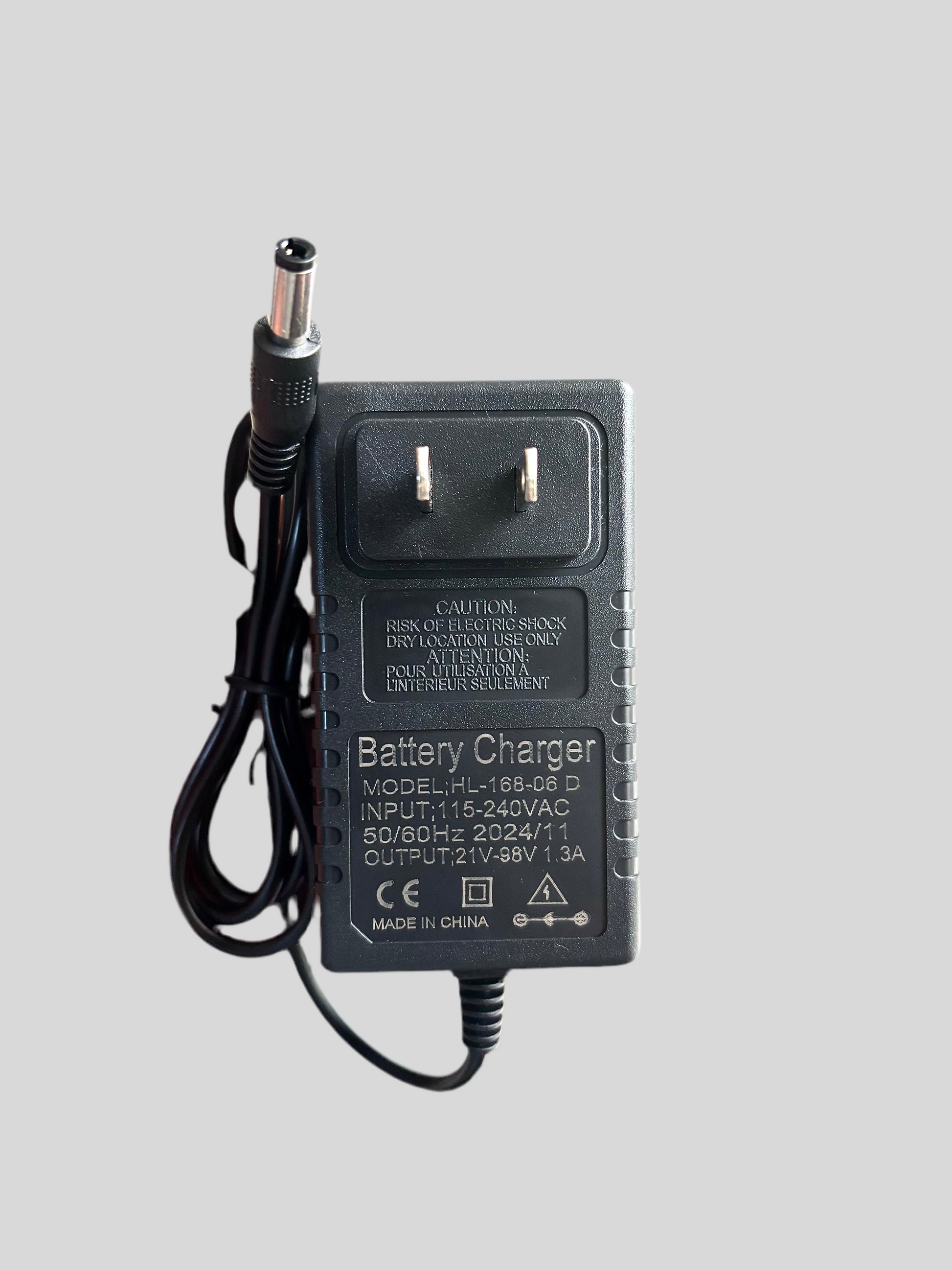 Universal Power Tool Battery Charger 21V-98V - Mini Chainsaw & Drill Charger