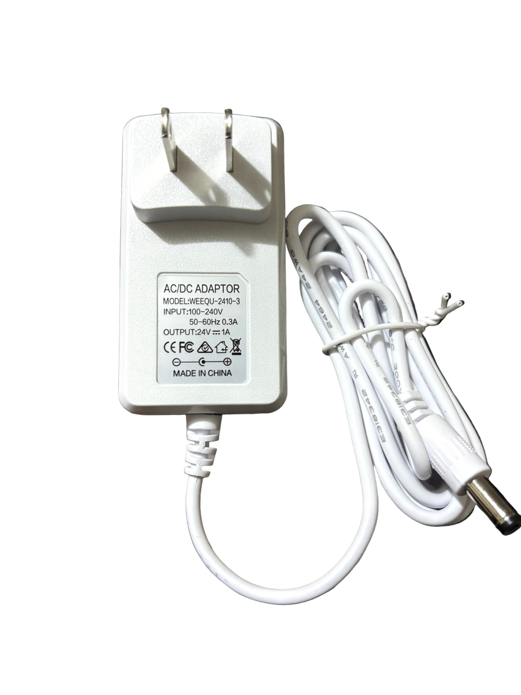 24v 1A AC/DC ADAPTER 5.5x1.7mm Connector