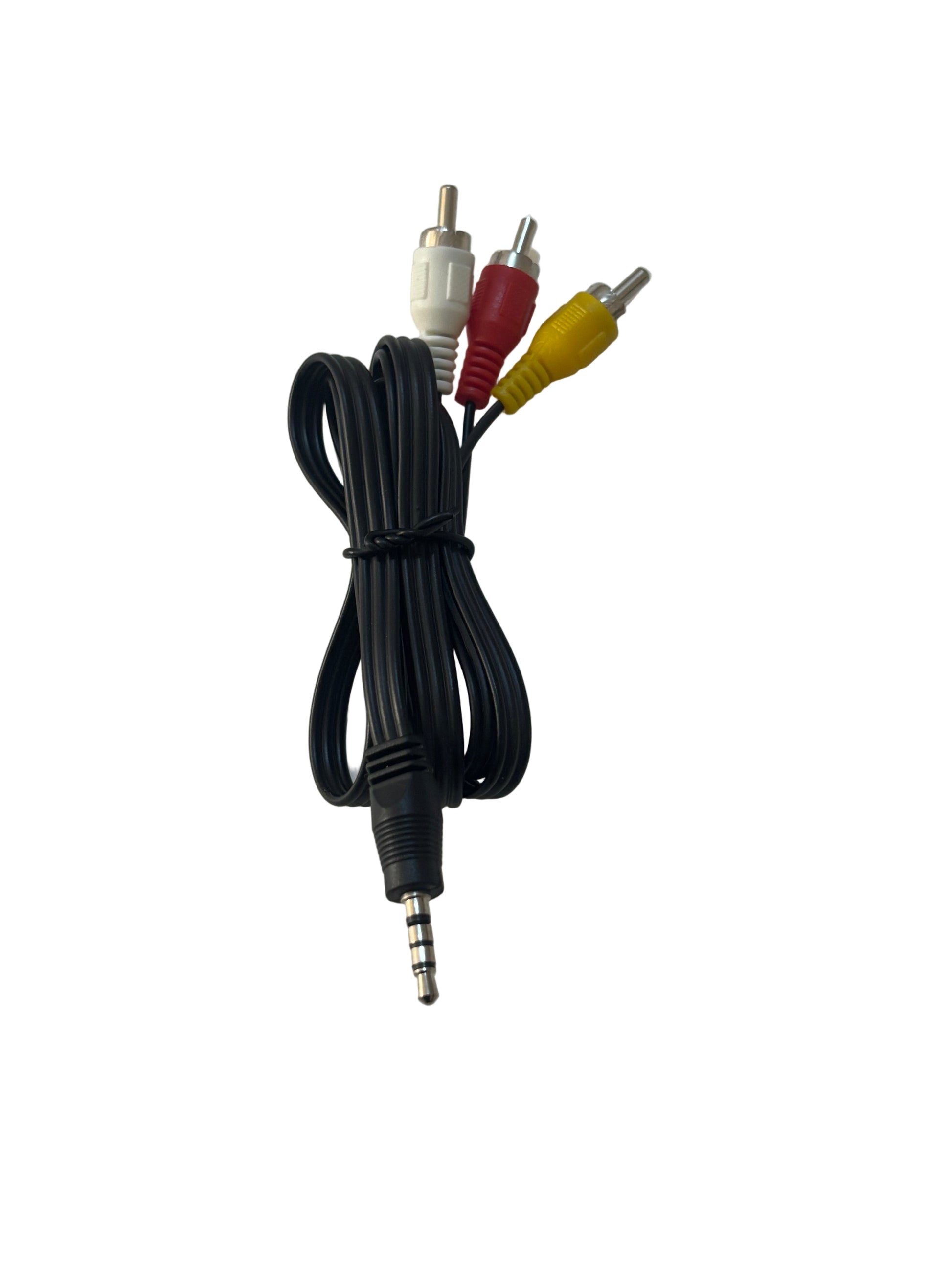 3.5mm to RCA composite audio/video cable 3Ft