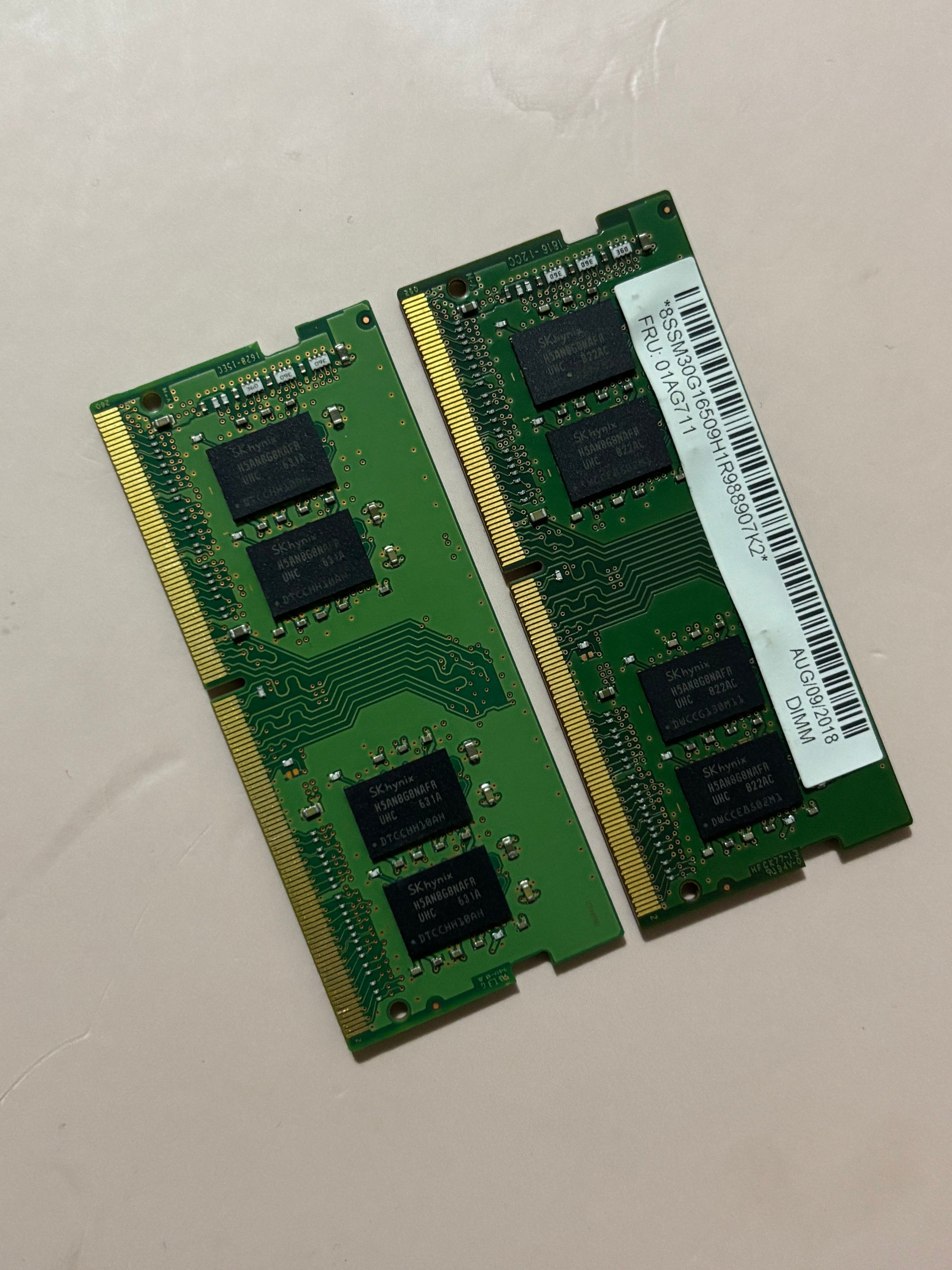 16GB DDR4 RAM SODIMM -PC4-2400T/ 2x8GB(SK Hynix)