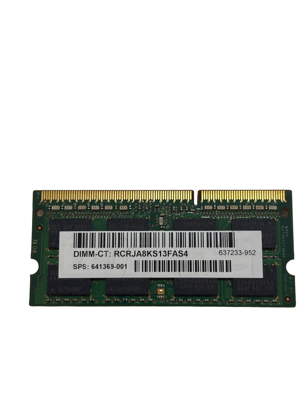 641369-001 HP 4GB DDR3 1600MHz PC3-12800 204-Pin 2Rx8 SODIMM laptops memory module