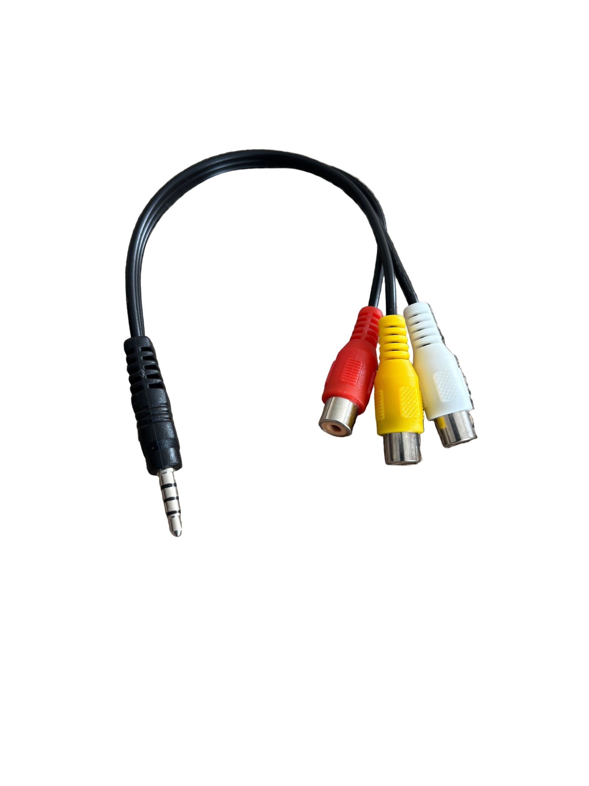 3.5mm to 3 RCA Audio Video Cable - Connect Devices to Stereo Systems