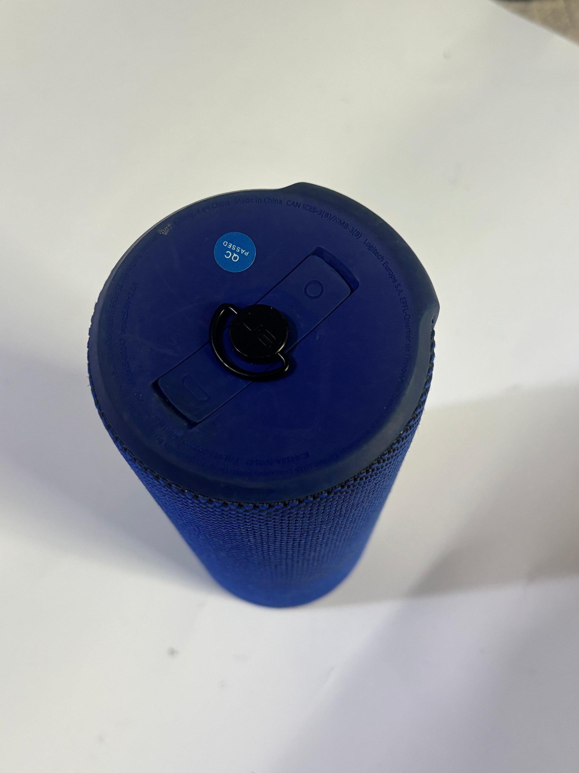 Blue UE Boom Bluetooth Speaker
