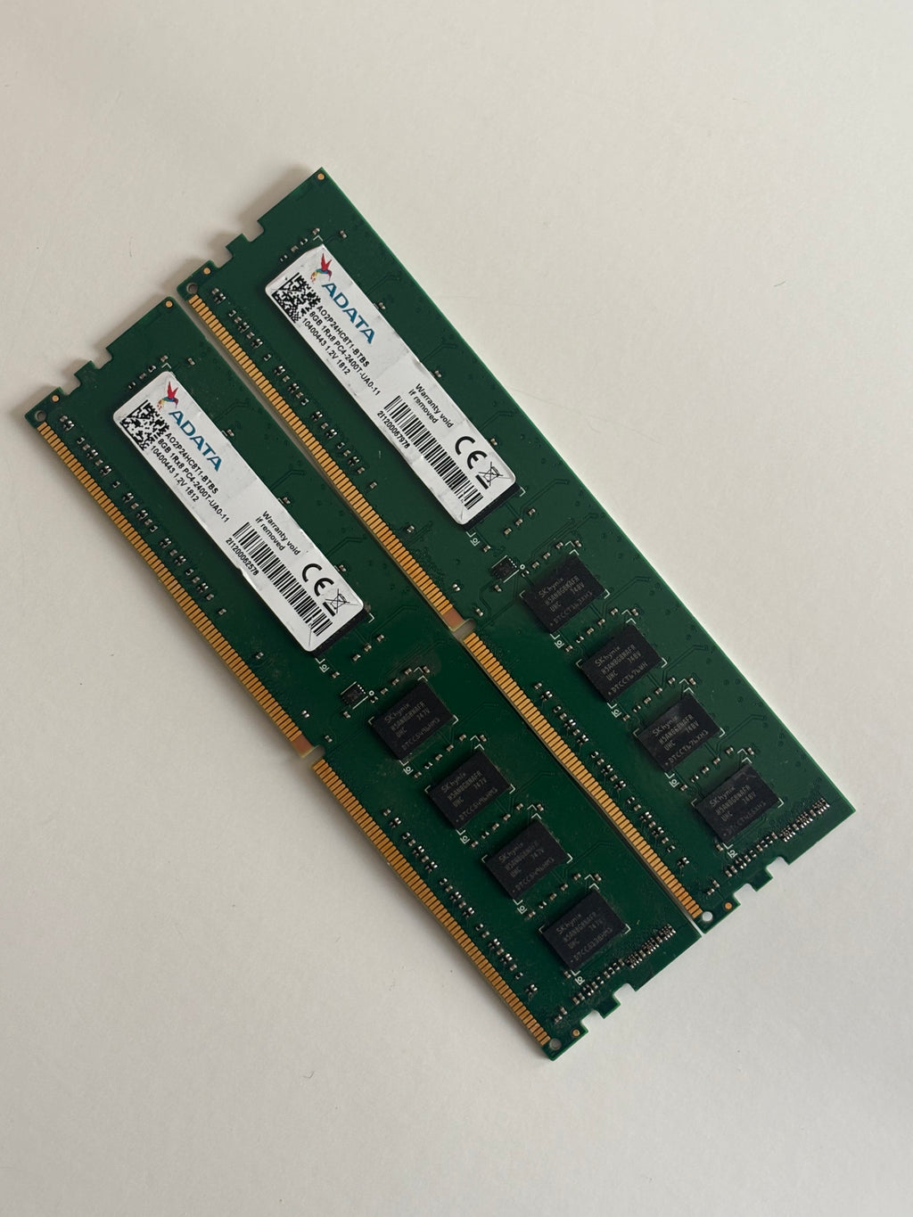 16GB DDR4-PC4-2400t-2x8GB(ADATA)DIMM RAM
