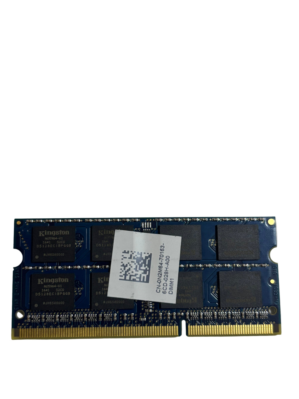 Kingston 8GB 2Rx8 PC3L - 12800S -11 - 12 - F3 9995428 - ETBS164418YZ8 DDR3L Laptop Memory