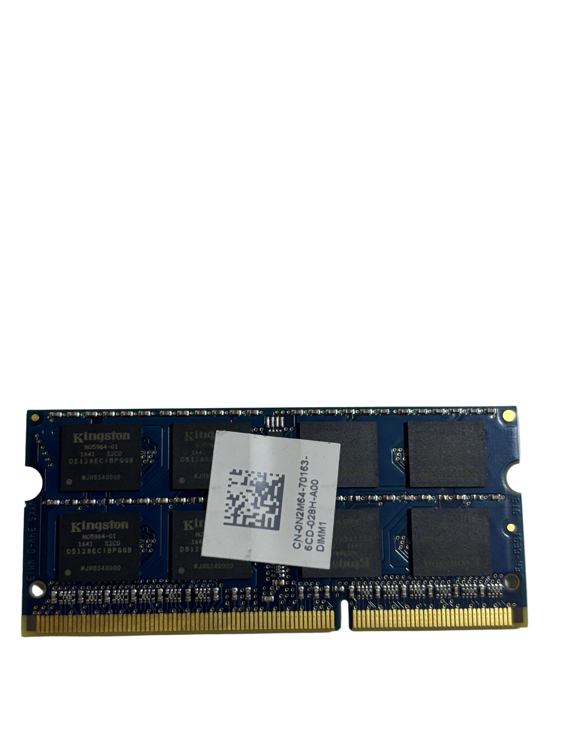 Kingston 8GB 2Rx8 PC3L - 12800S -11 - 12 - F3 9995428 - ETBS164418YZ8 DDR3L Laptop Memory