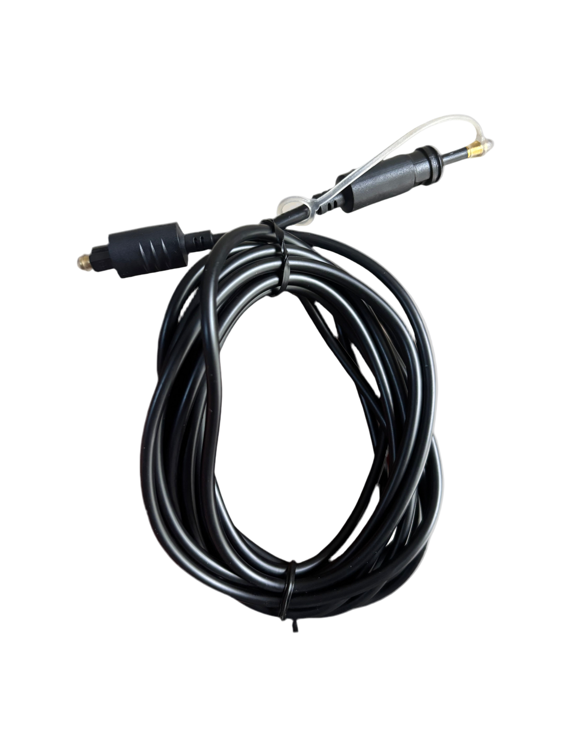 EMK Digital Toslink to Mini Toslink Cable - Premium Fiber Optic Audio
