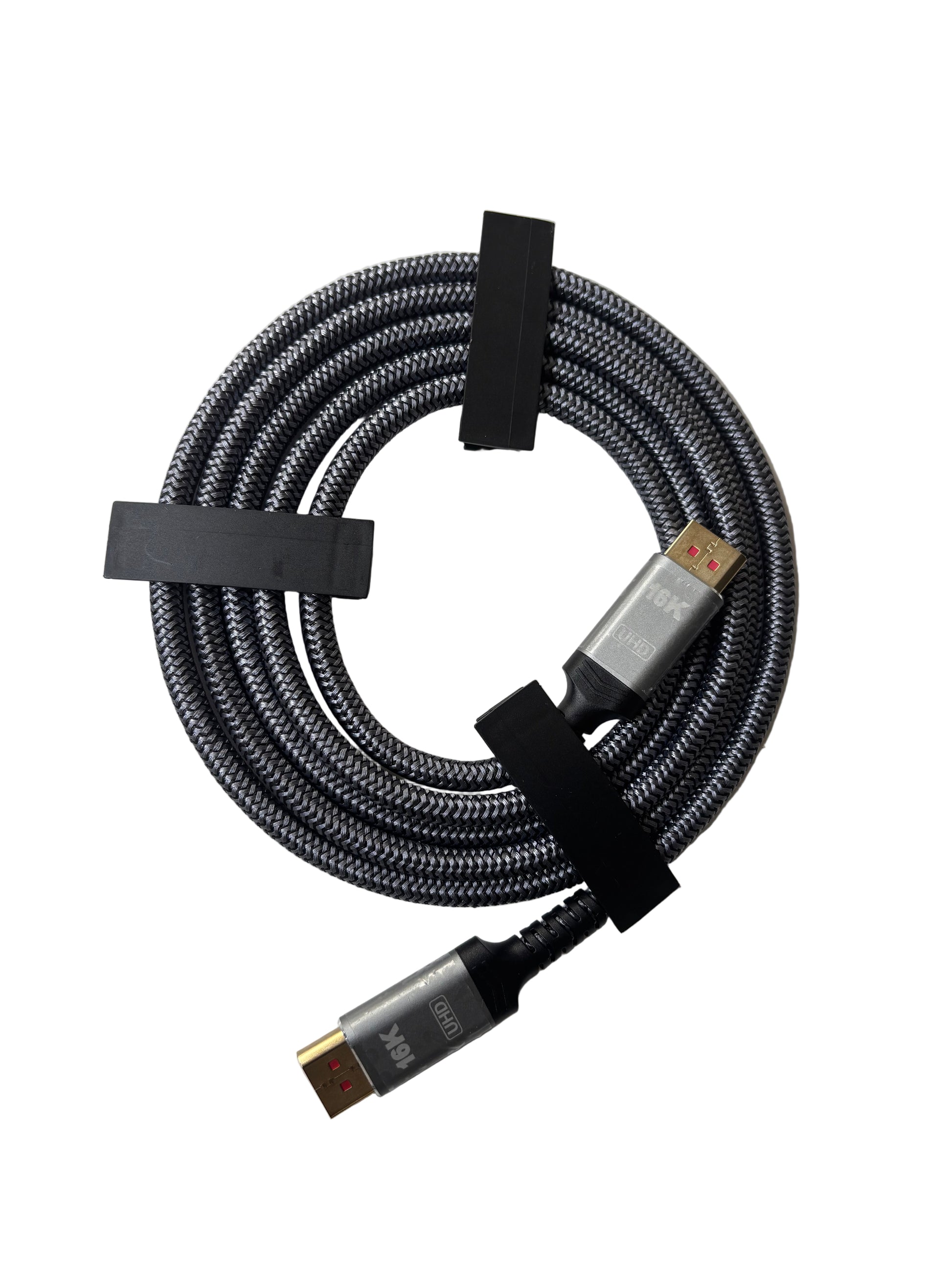 DisplayPort Cable 6.5ft 16k UHD Braided