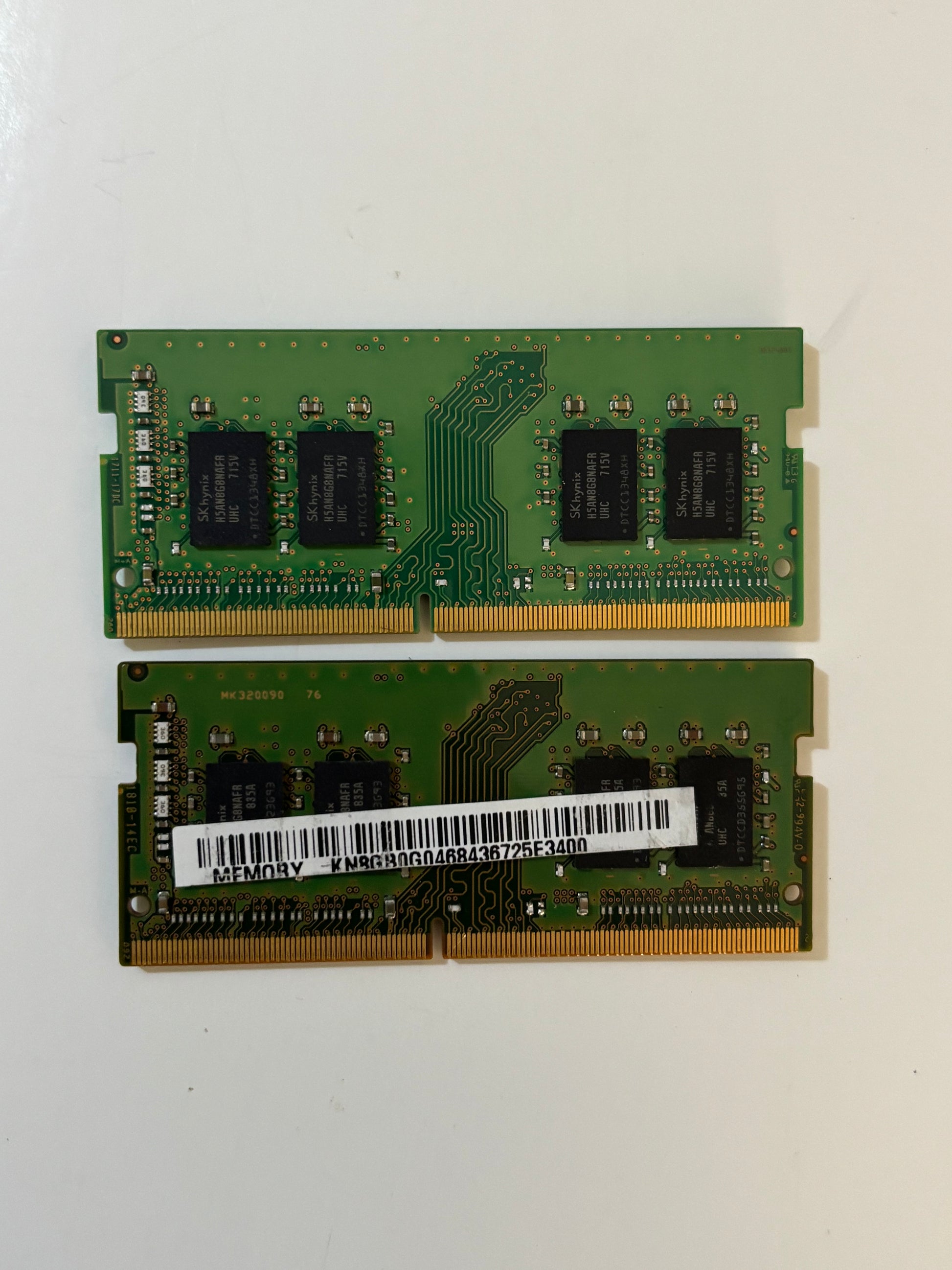 16GB DDR4 Memory RAM (2X8GB) Sk Hynix-PC4- 2400T 1Rx8 SODIMM