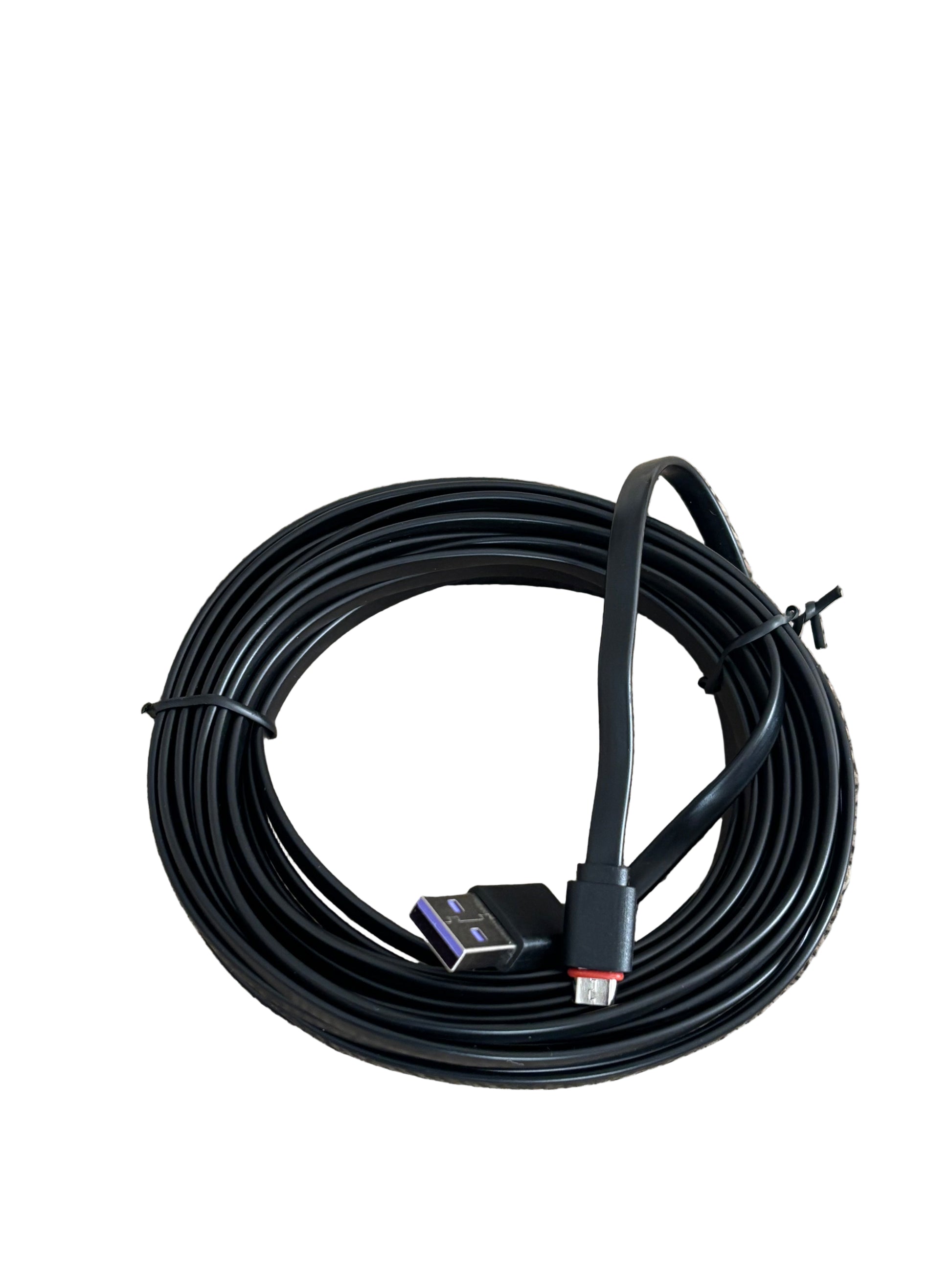 Micro USB TO USB Type A,20ft Flat cable