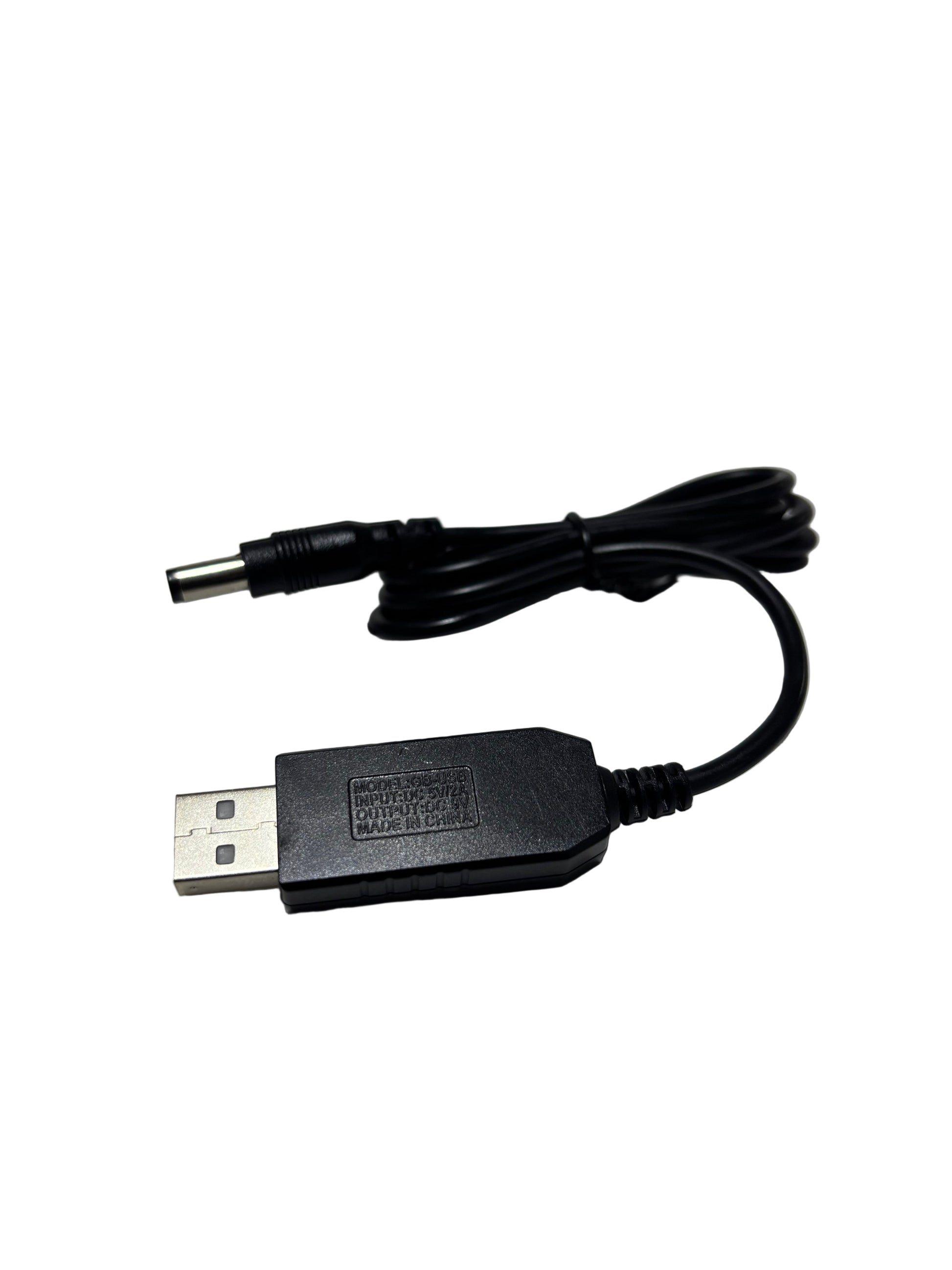 USB 5V to 9V Step-Up Voltage Converter Cable - Power Boost Solution