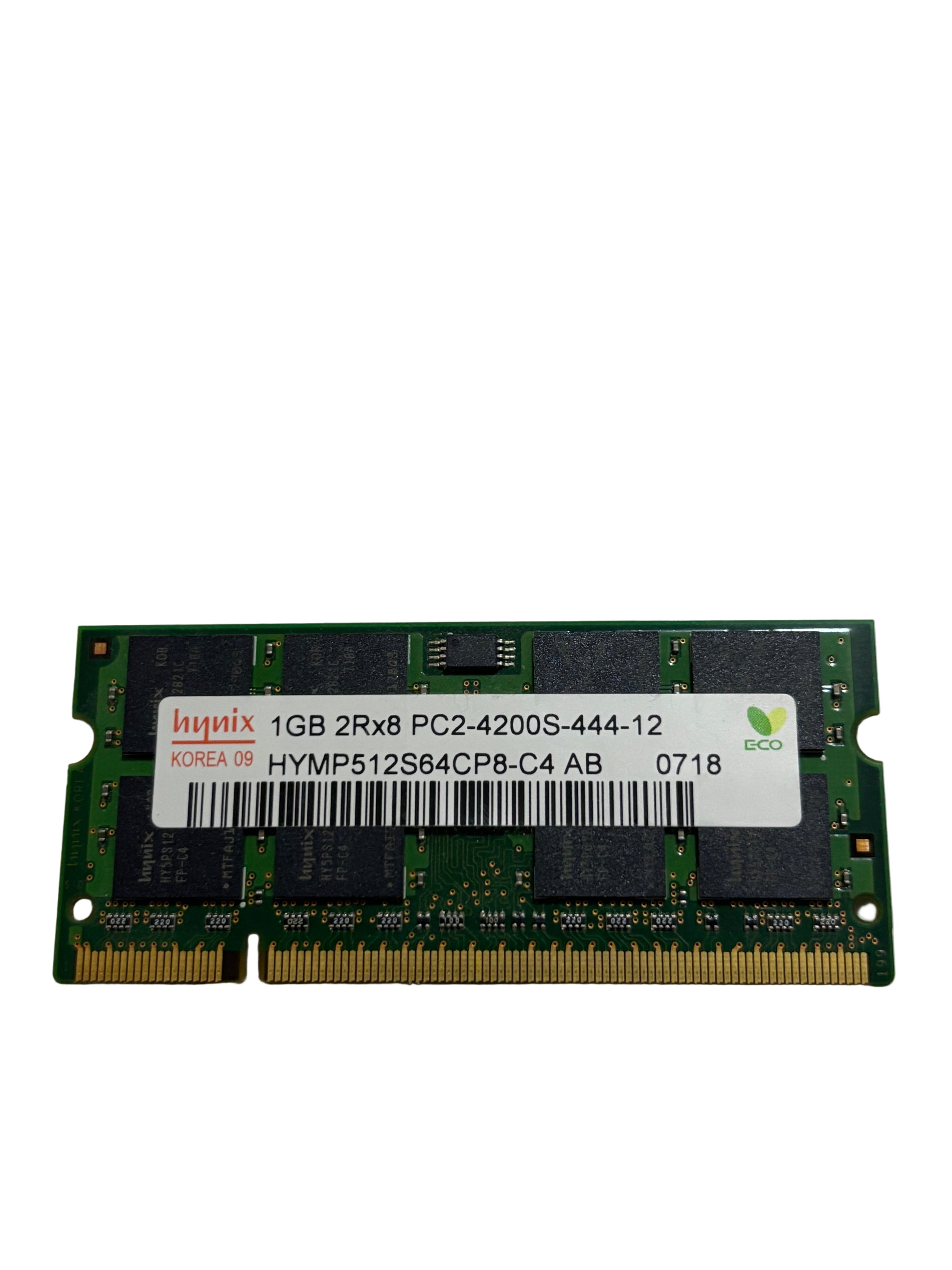 Hynix 1GB PC2-4200S DDR2 SO-DIMM laptop memory module HYMP512S64CP8 (R2x8)