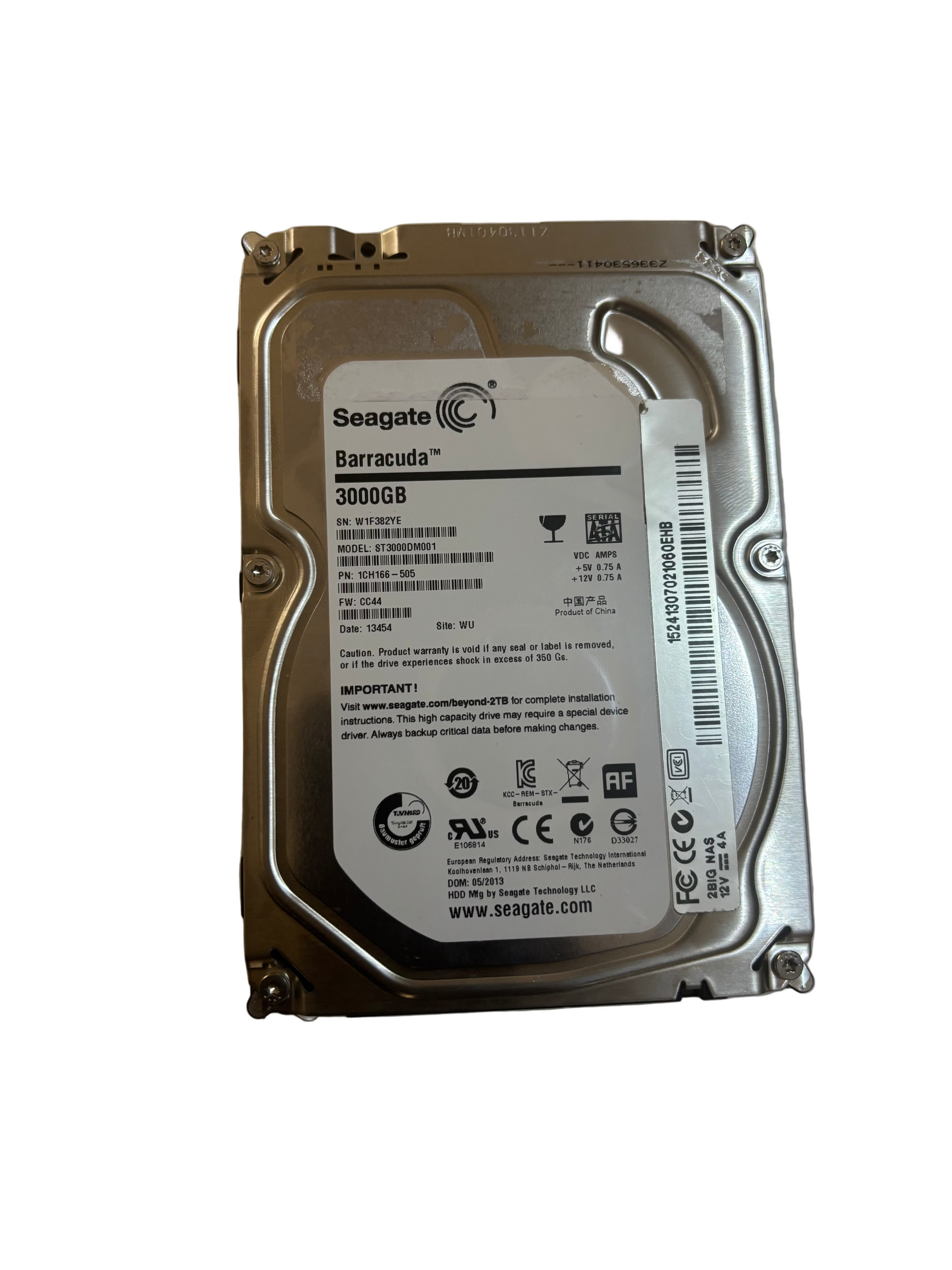Desktop Hard Drive ST3000DM001 3000GB  3TB Seagate  3.5