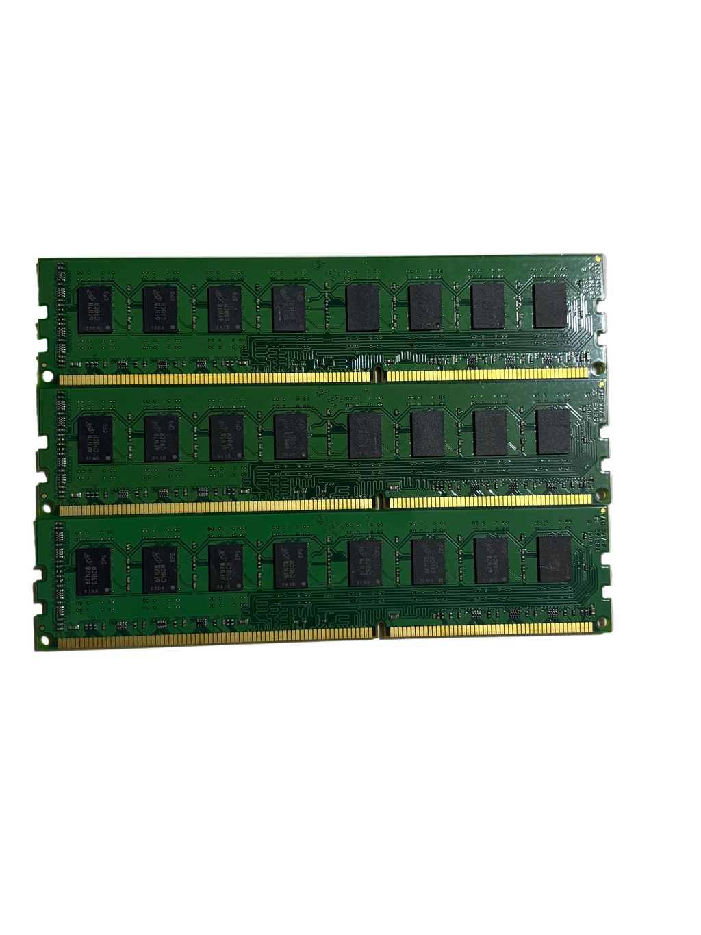 PC3 CRUCIAL 12GB-1600 UDIMM 3X4GB 2Rx8 DDR3 DESKTOP MEMORY CT51264BA160B.C16FN2 RAM