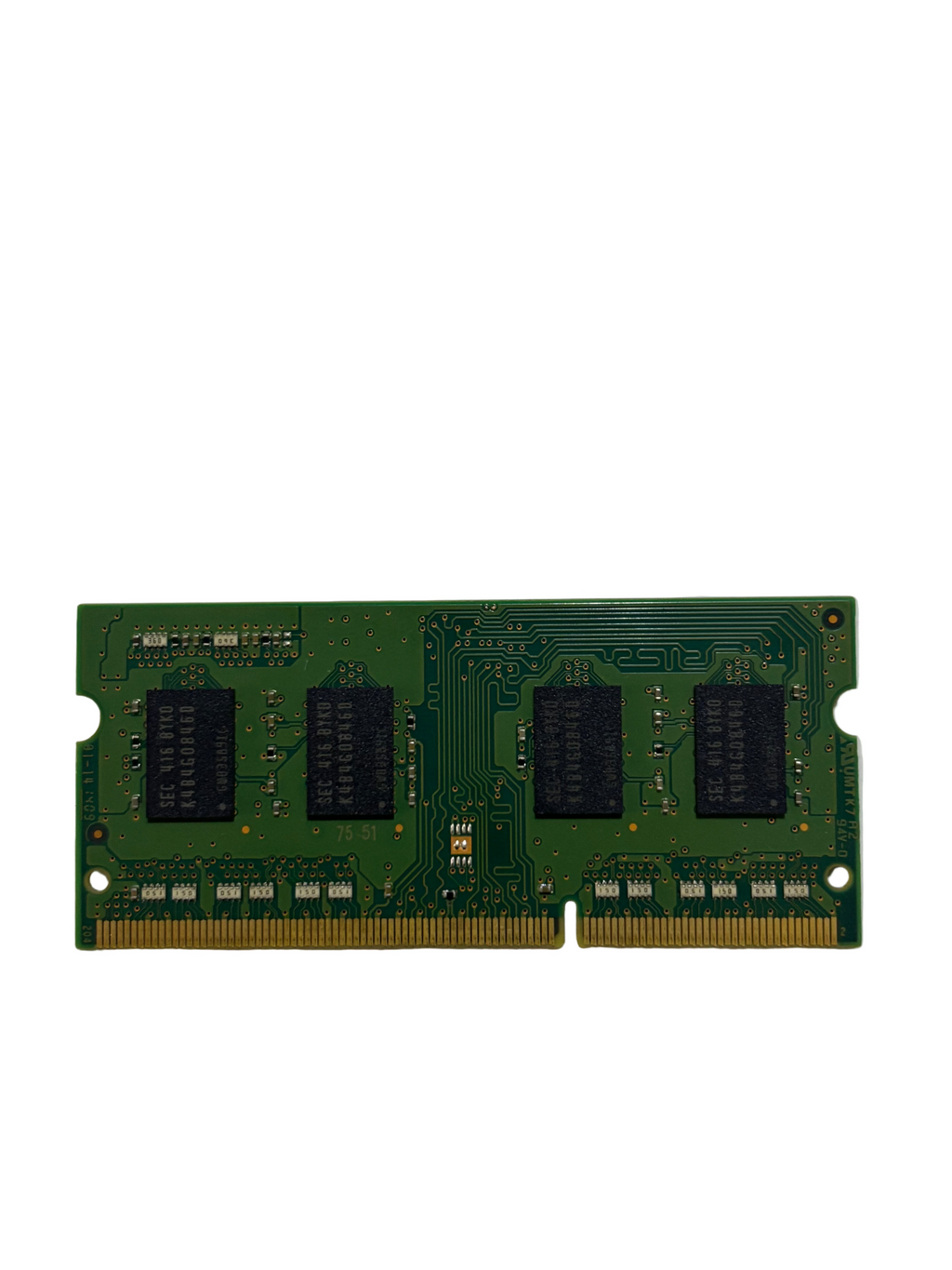 Samsung 4GB DDR3L SODIMM 1Rx8 PC3L-12800S Dell/Hp laptop memory module RAM) M471B5173DBO-YKO